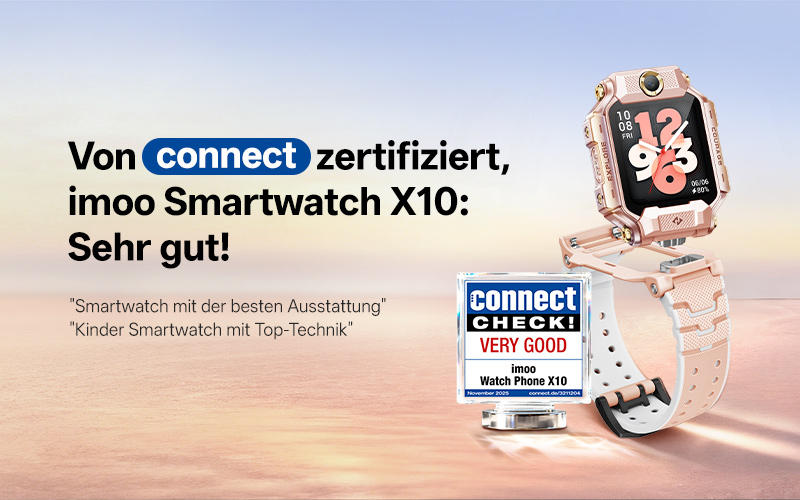 imoo überzeugt im connect-Test: Wie eine neue Generation von Kinder-Smartwatches Sicherheitsstandards neu definiert