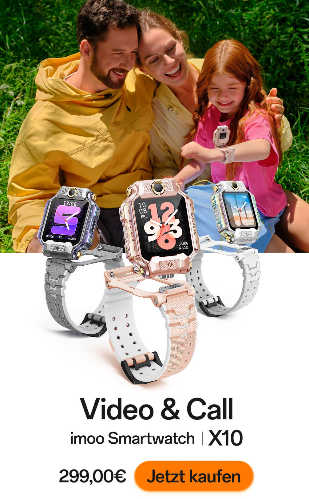 imoo Watch Phone X10;Video&Call;299,00€