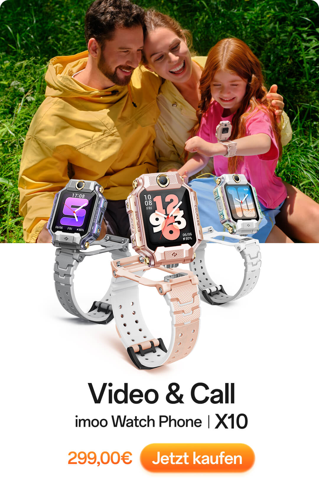 imoo Watch Phone X10;Video&Call;299,00€